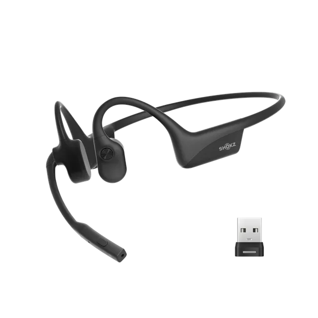 shokz-opencomm2-uc-2025-upgrade-casque-conduction-osseuse-open-ear-avec-micro-bo image 1