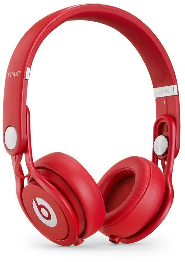beats-mixr-casque-audio-on-ear-rouge-pour-dj-rouge image 1