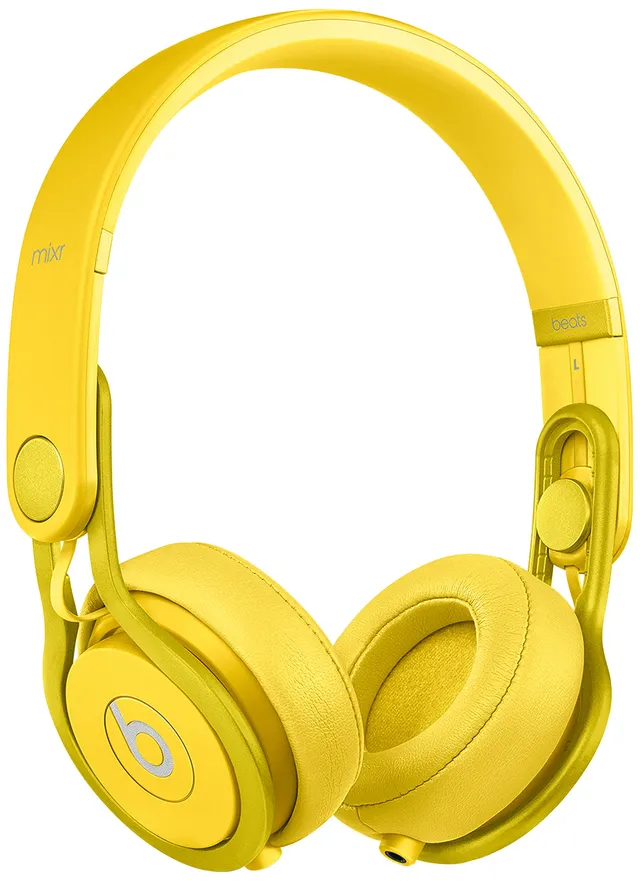 beats-mixr-casque-on-ear-filaire-dj-jaune-son-sign-beats-by-dr-dre image 1