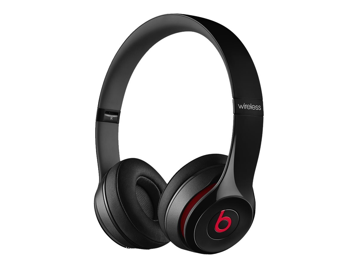 beats-solo2-wireless-casque-supra-auriculaire-bluetooth-noir-brillant-autonomie- image 1