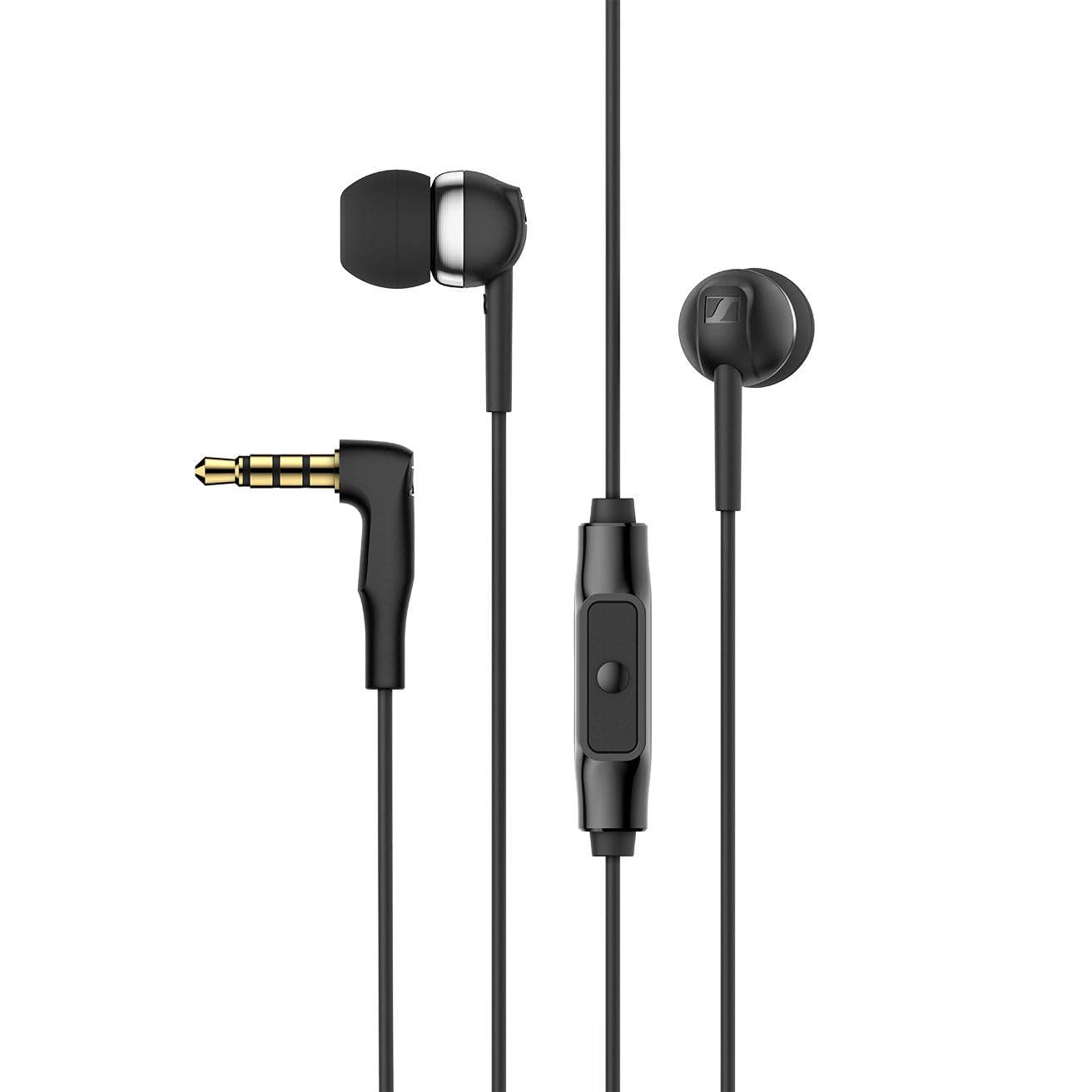sennheiser-cx-80s-couteurs-intra-auriculaires-filaires-t-l-commande-bouton-uniqu image 1