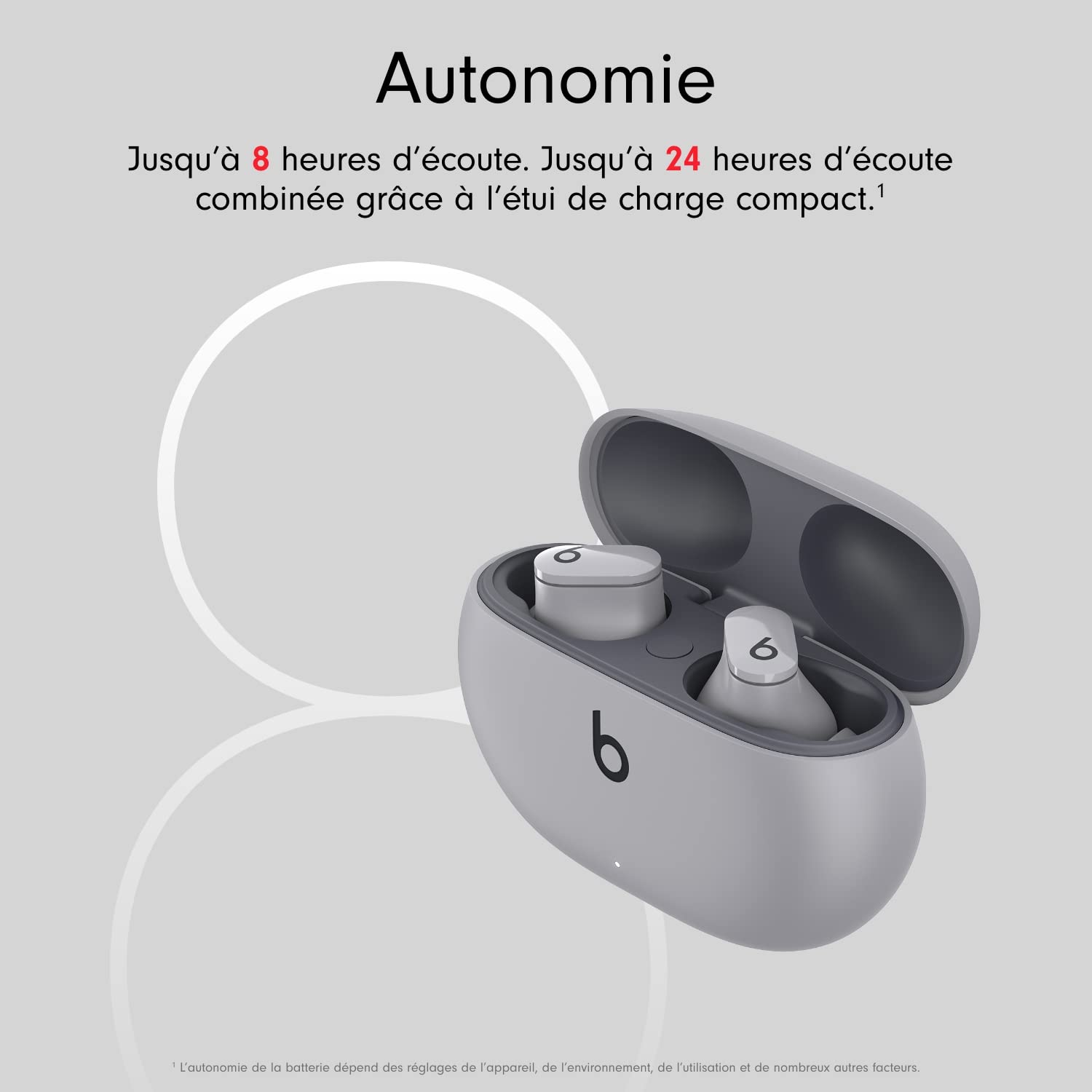beats-studio-buds-couteurs-true-wireless-avec-r-duction-active-du-bruit-ipx4-gri image 4