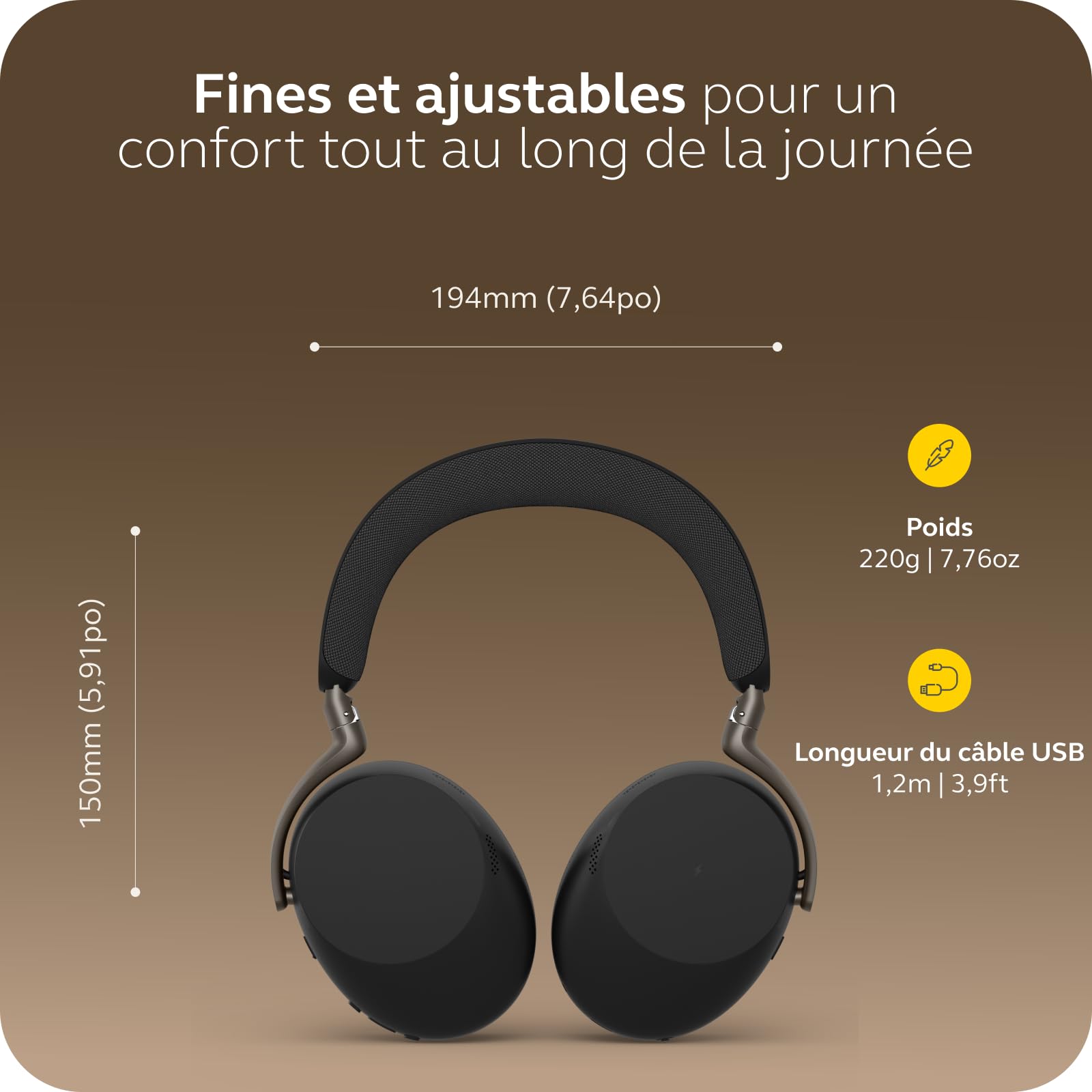 jabra-evolve3-85-casque-over-ear-bluetooth-sans-fil-usb-c-avec-micro-ia-clearvoi image 7