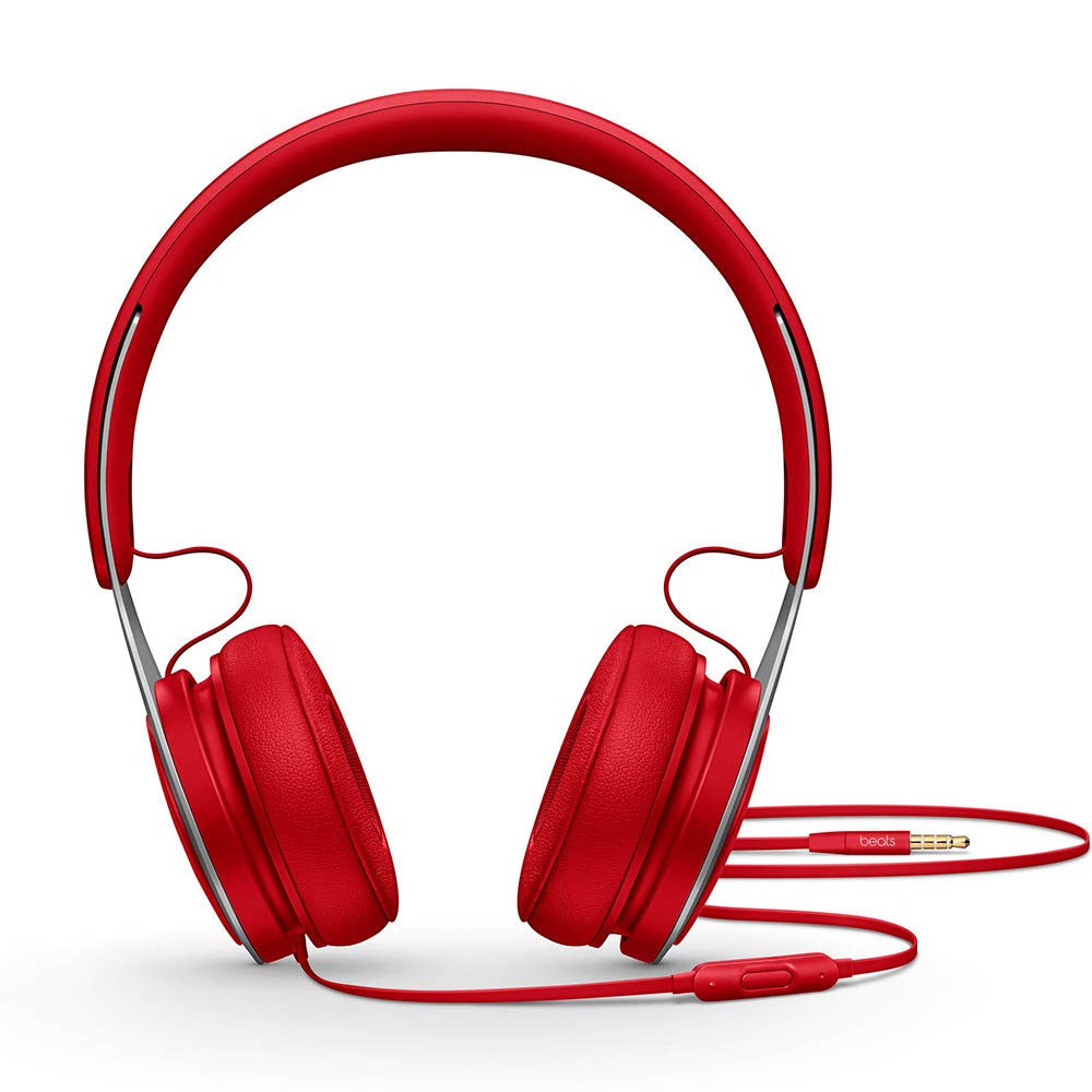 beats-ep-casque-supra-auriculaire-filaire-rouge-structure-acier-inoxydable-micro image 2