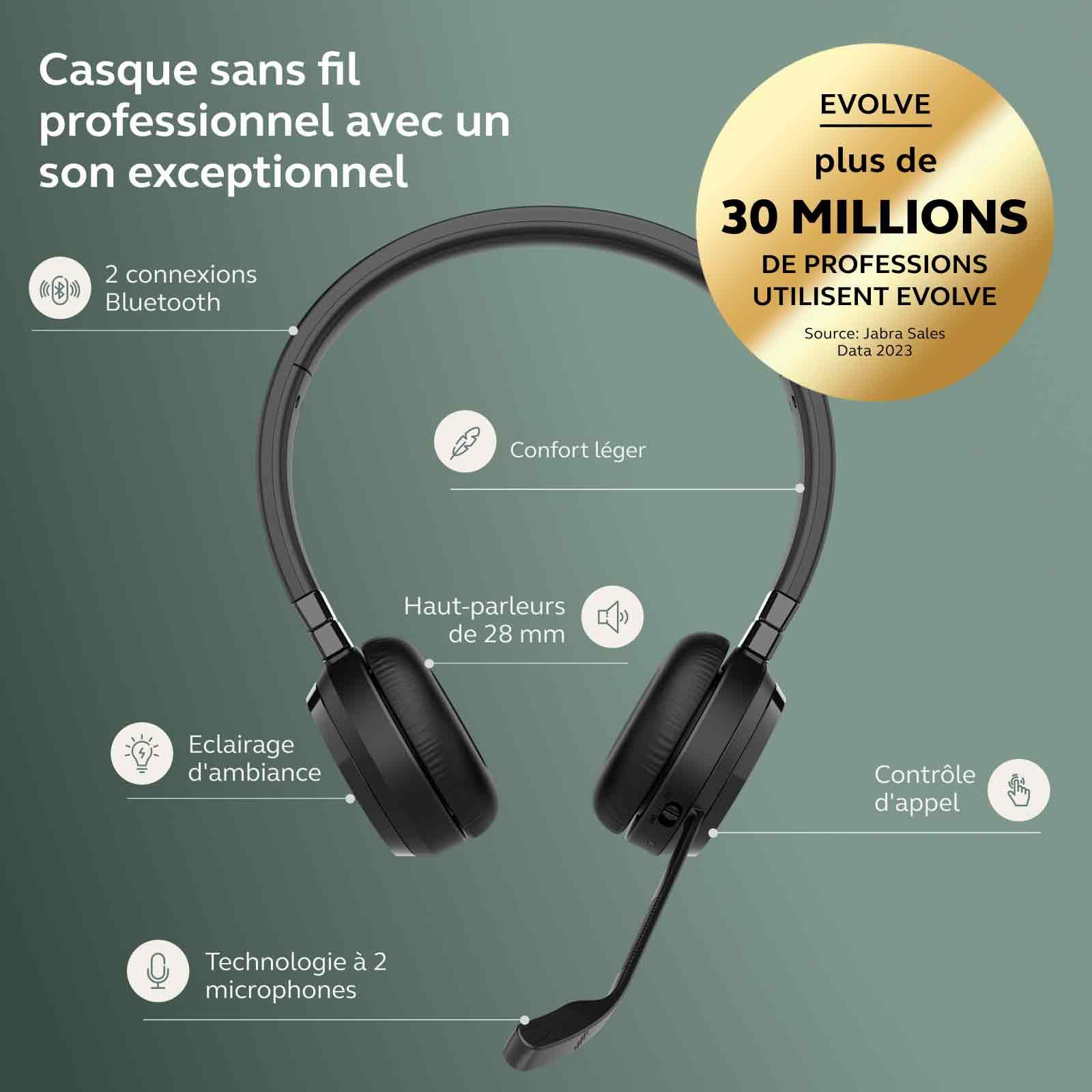 jabra-evolve-65-te-3e-dition-2025-casque-st-r-o-bluetooth-avec-station-de-charge image 3