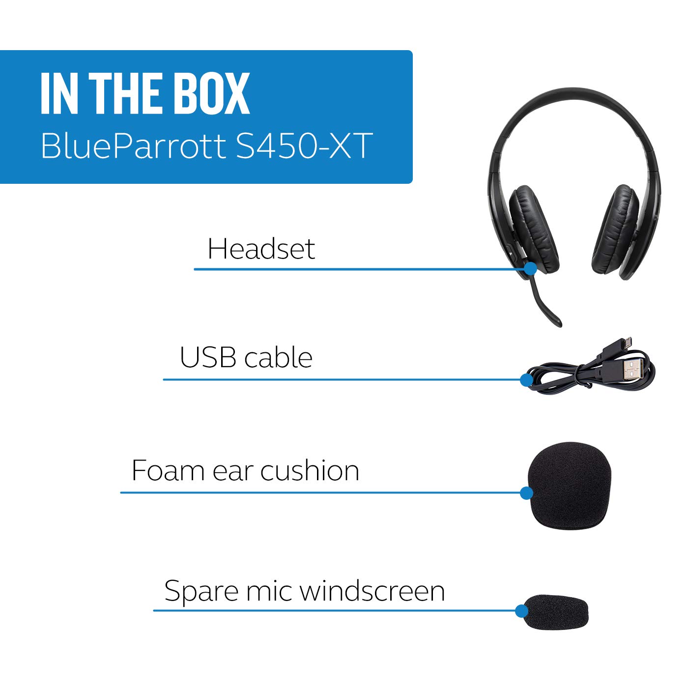 jabra-blueparrott-s450-xt-casque-st-r-o-bluetooth-circum-auriculaire-r-duction-d image 8