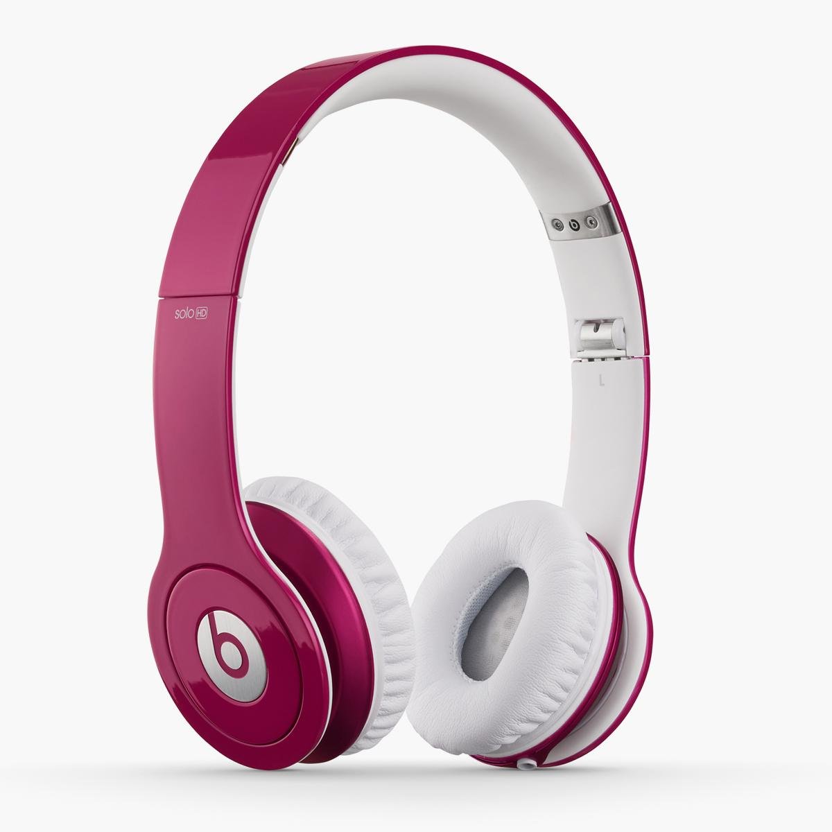 beats-solo-hd-casque-audio-supra-auriculaire-filaire-rose-finition-vernie-et-c-b image 2