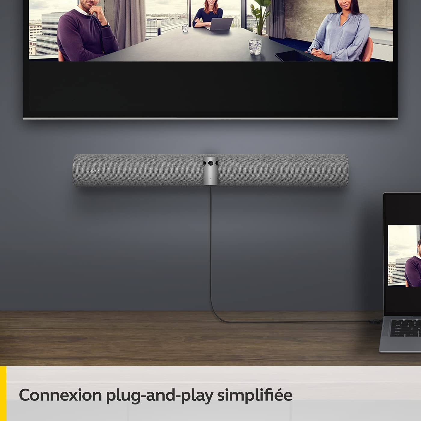 jabra-panacast-50-barre-vid-o-panoramique-4k-pour-salles-de-r-union-180-champ-de image 2
