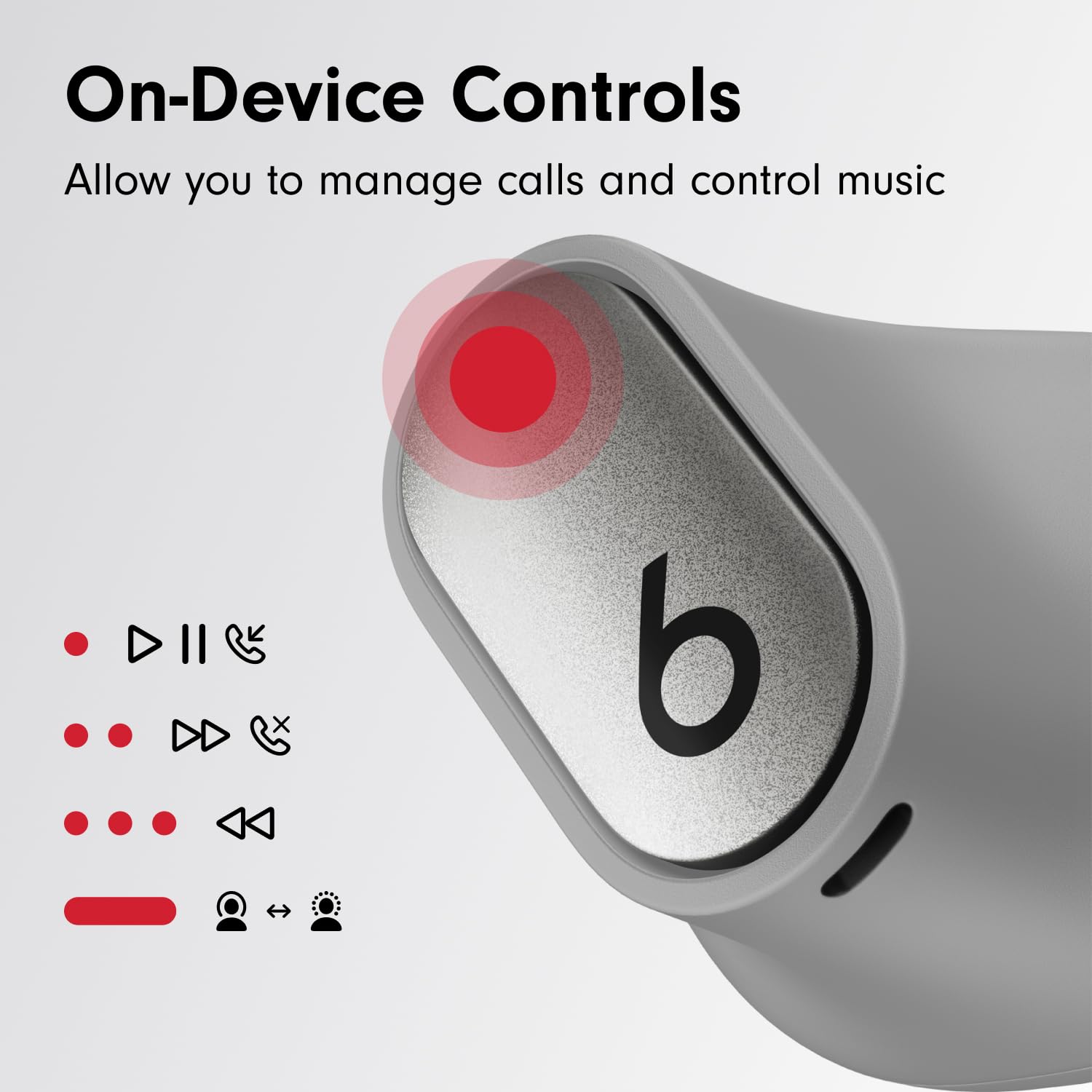 beats-studio-buds-2023-couteurs-true-wireless-bluetooth-anc-et-audio-spatial-gri image 6
