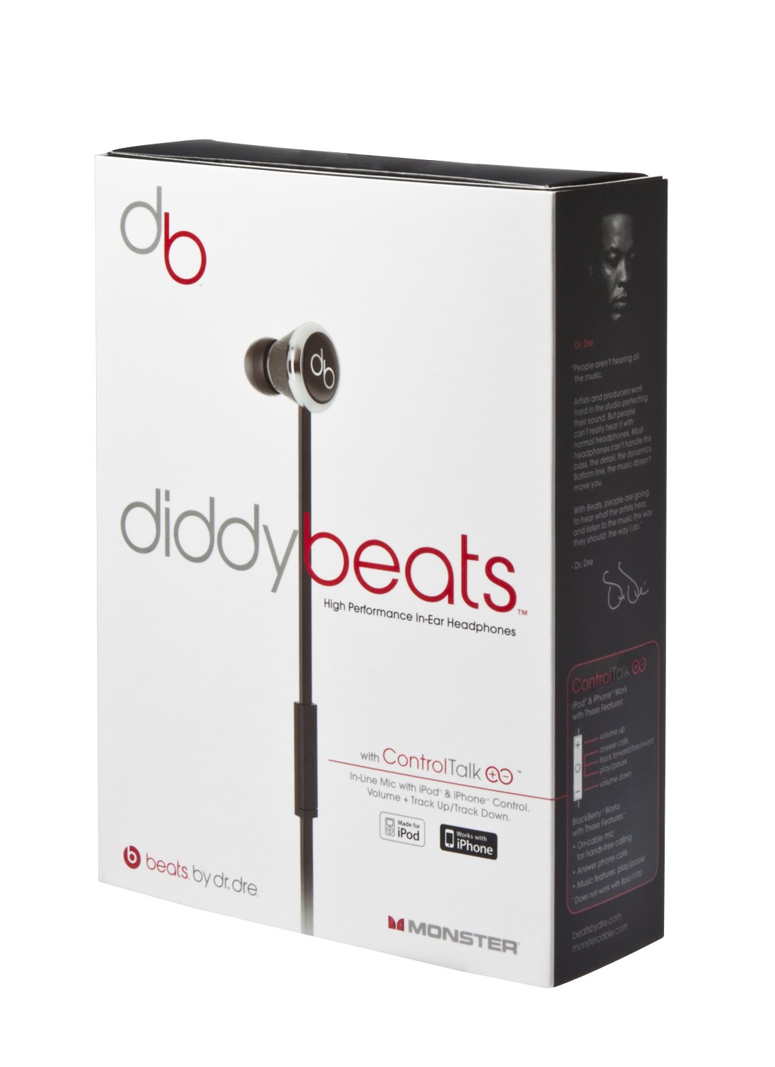 beats-diddybeats-by-dr-dre-casque-intra-auriculaire-filaire-noir-avec-t-l-comman image 3