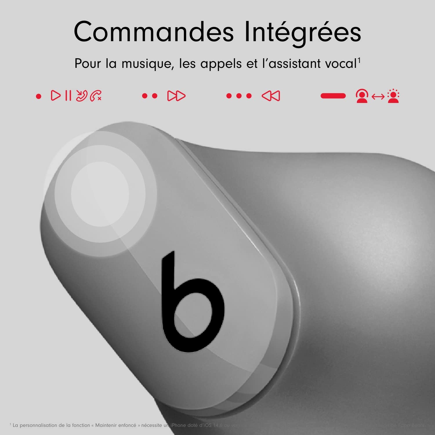 beats-studio-buds-couteurs-true-wireless-avec-r-duction-active-du-bruit-ipx4-gri image 6
