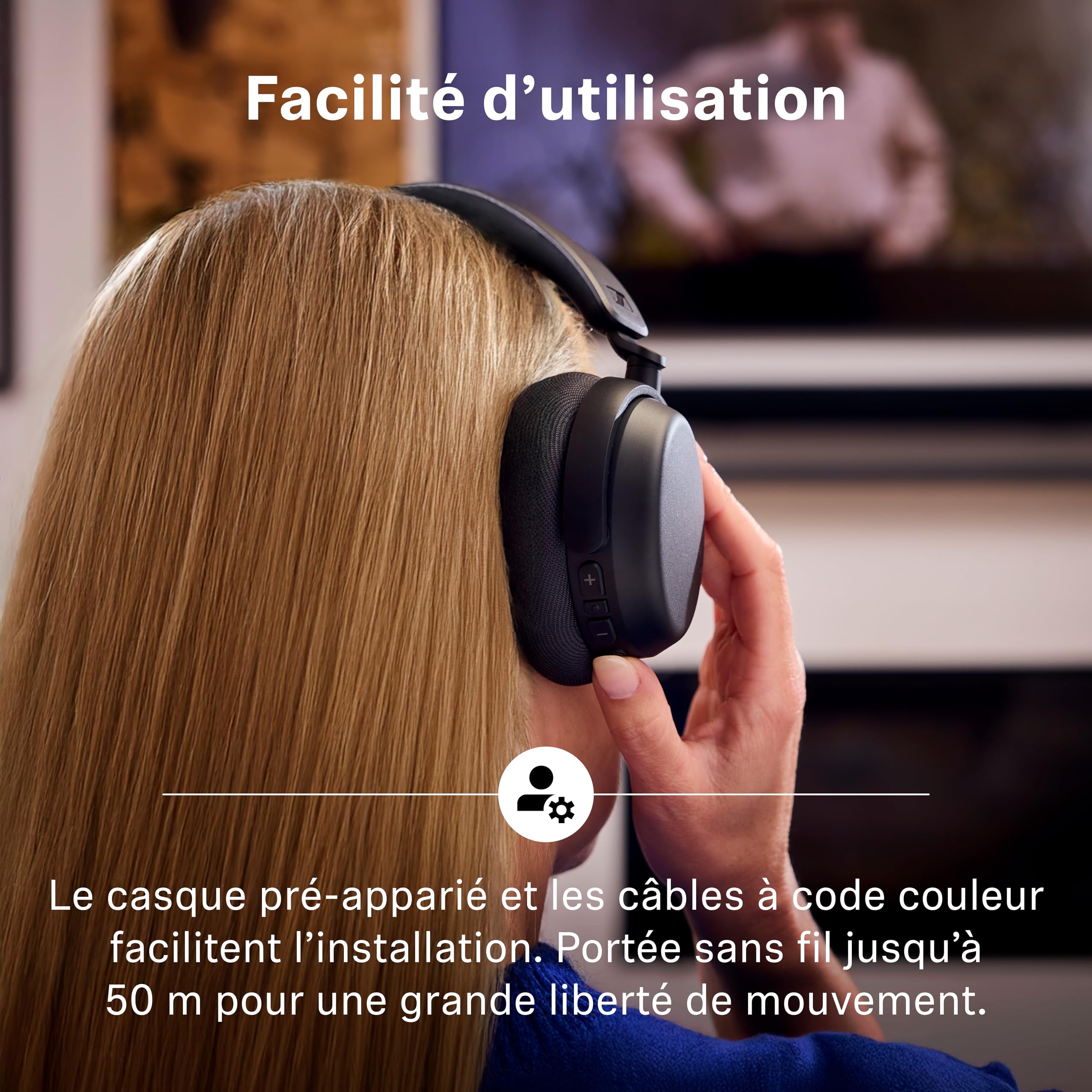 sennheiser-rs-255-casque-tv-sans-fil-supra-auriculaire-avec-metteur-son-surround image 4