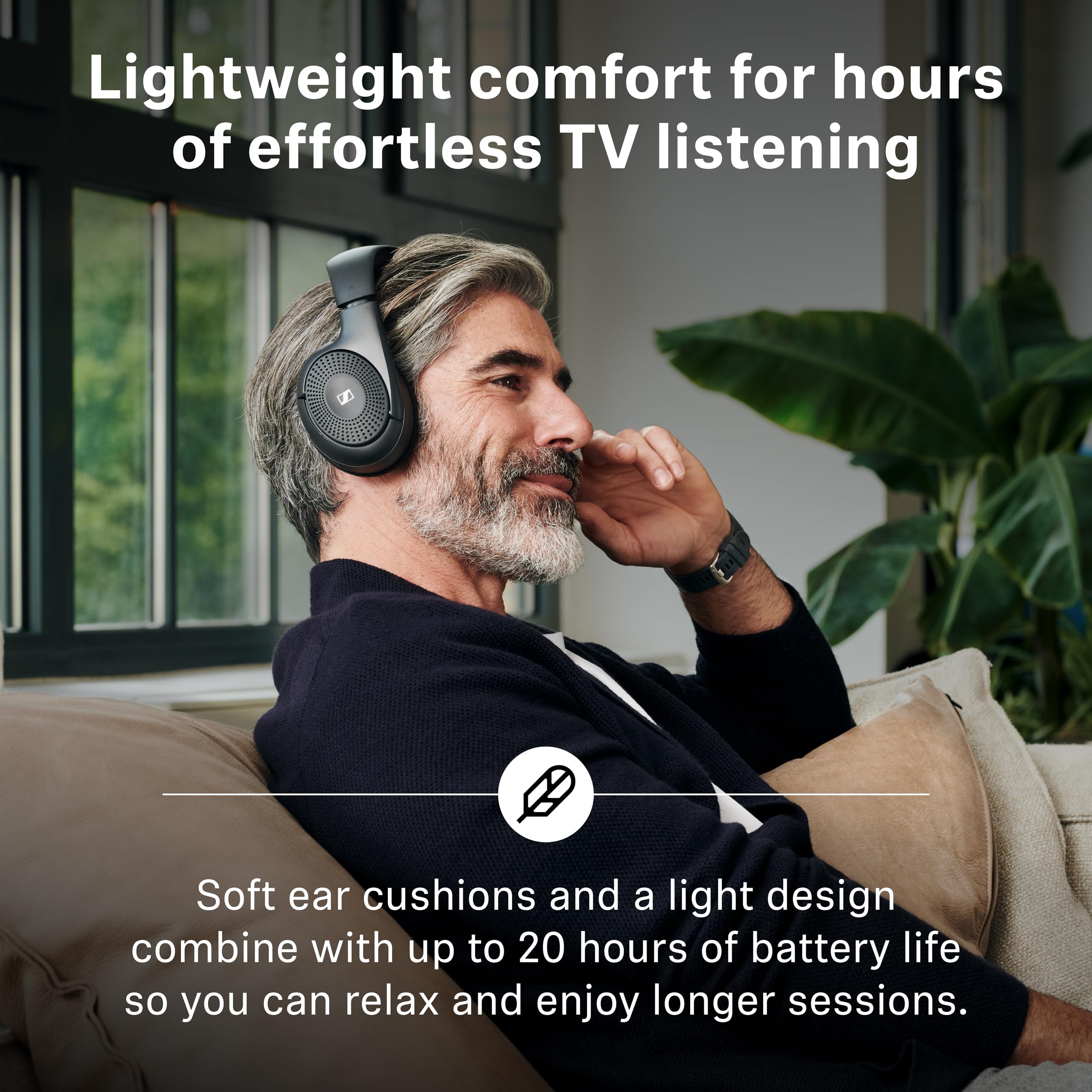 sennheiser-rs-120-w-casque-sans-fil-pour-t-l-vision-avec-metteur-chargeur-3-mode image 3
