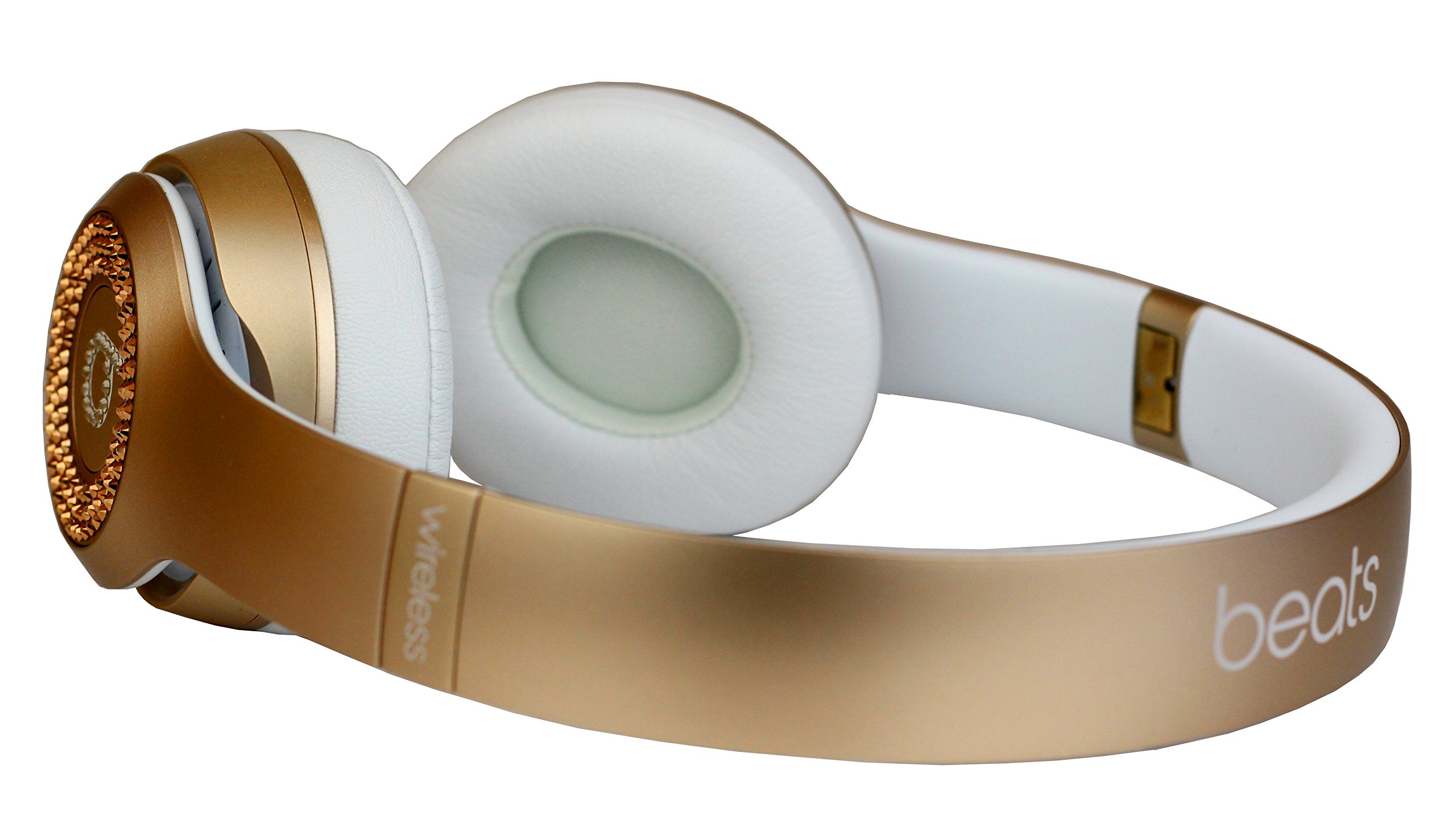 beats-solo-2-diamond-cover-or-casque-supra-auriculaire-sans-fil-avec-cristaux-sw image 2