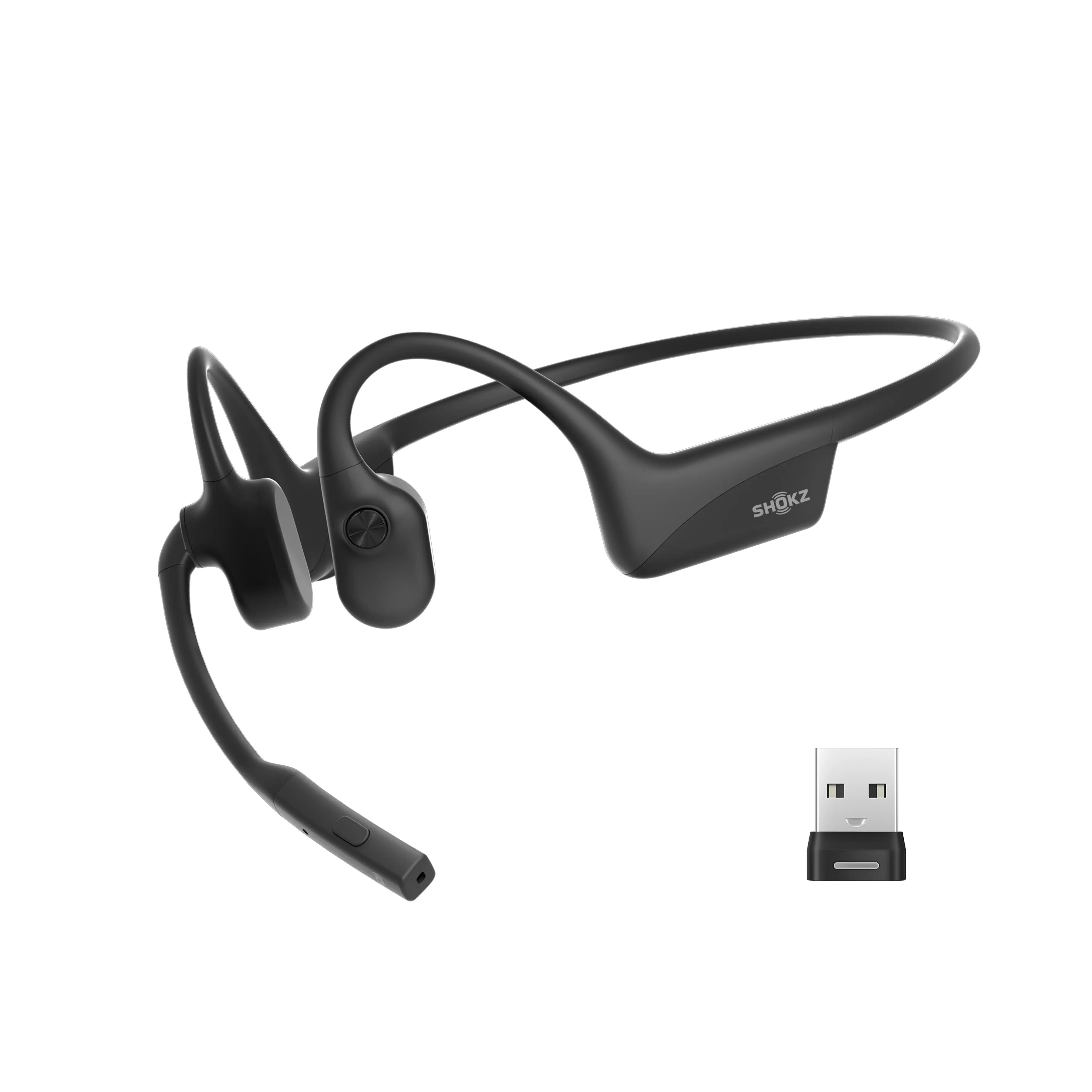 shokz-opencomm2-uc-2025-upgrade-casque-conduction-osseuse-open-ear-avec-micro-bo image 1